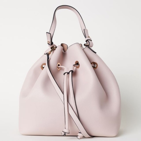H&M Handbags - Pink Drawstring Crossbody Shoulder Bag Purse